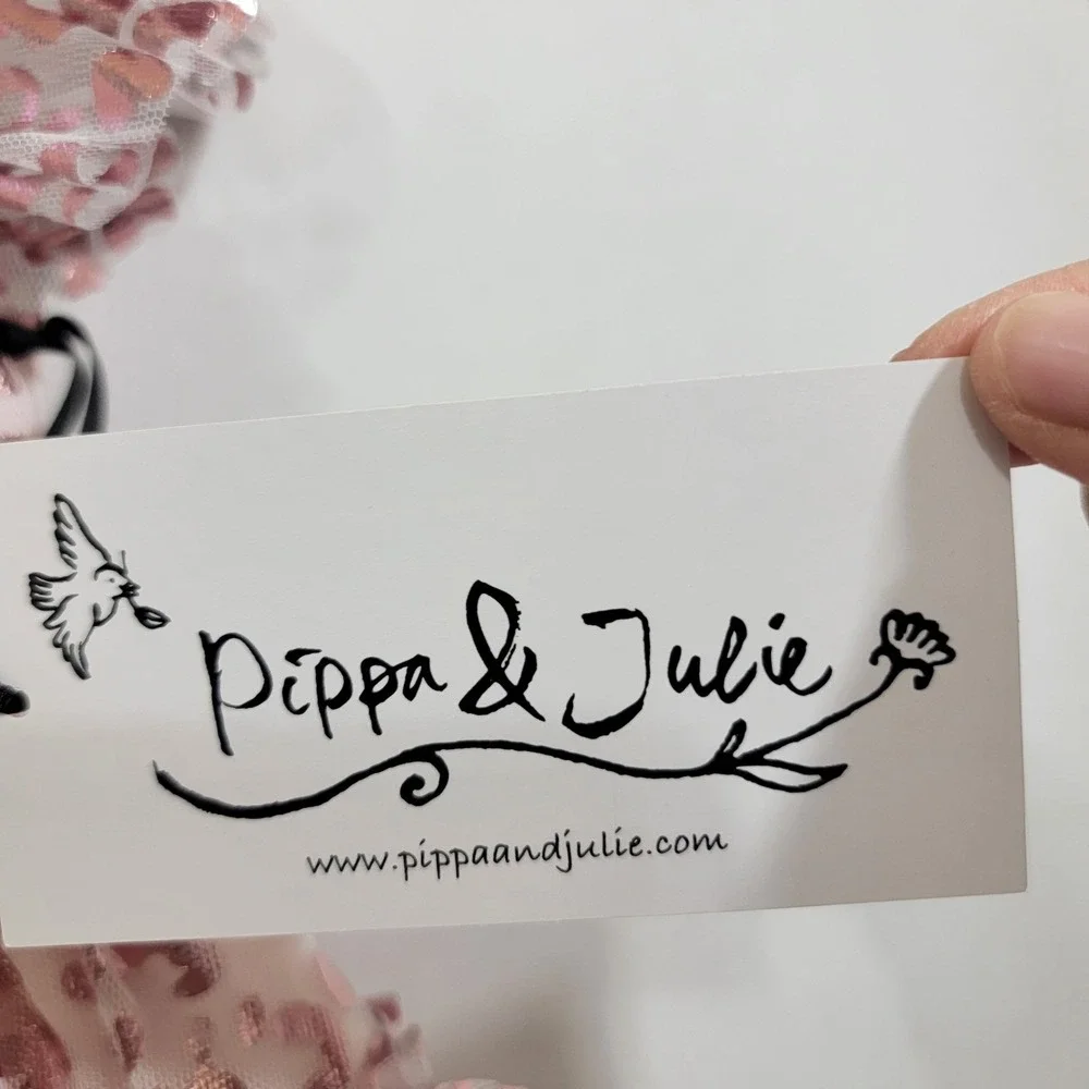 Pippa & Julie Girls Metallic Pink Cheetah‎ Animal Print Special Occasion Size 3T